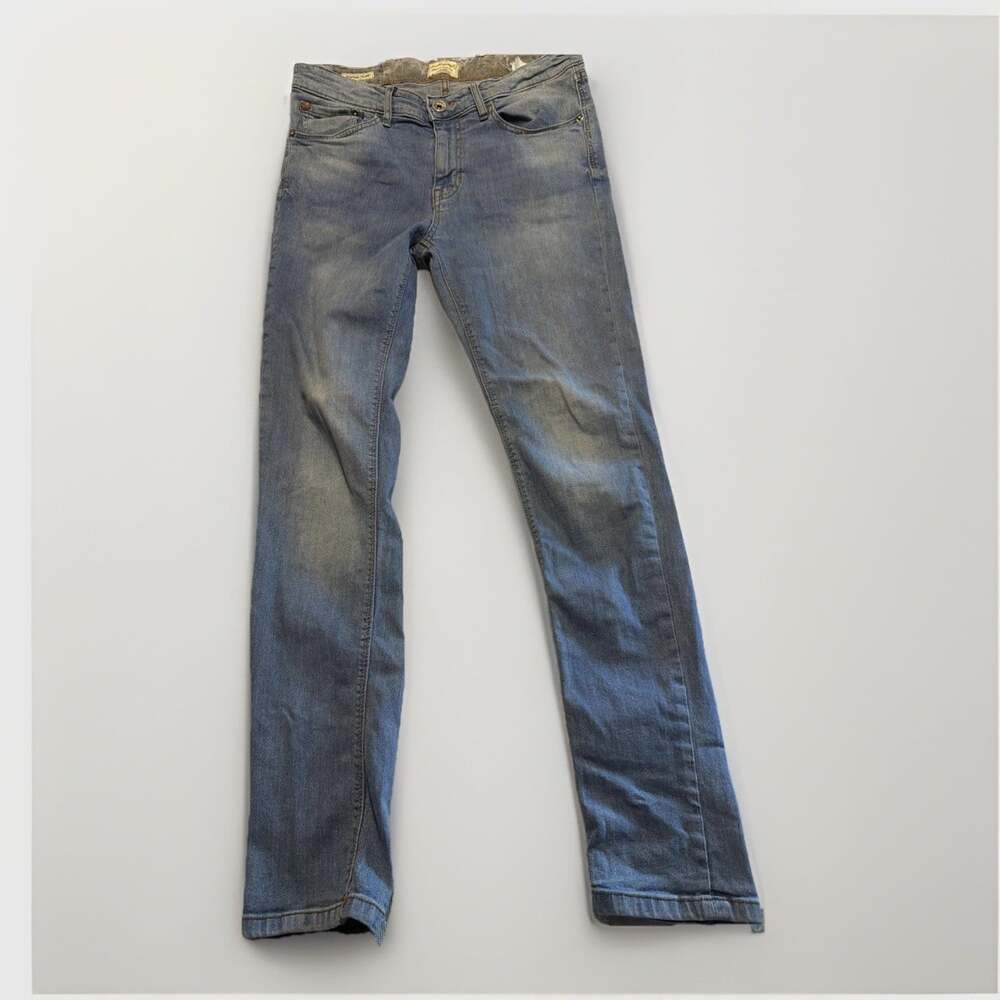 Weatherproof Vintage Womens Blue Denim Medium Wash Skinny Jeans Size 32X30